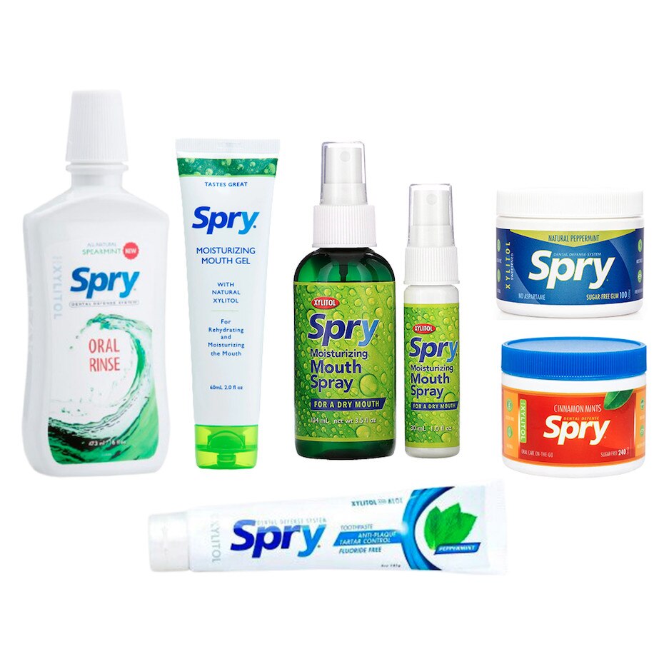 Pachet Full Oral Care, Xlear, cu xylitol, fara zahar, 100% ingrediente naturale, 7 produse pentru ingrijire orala completa