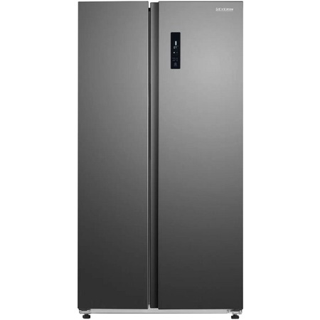 Frigider Side by Side Severin SBS 8991, volum net 562L, 359KWh/an, clasa E, Total No Frost, dark inox