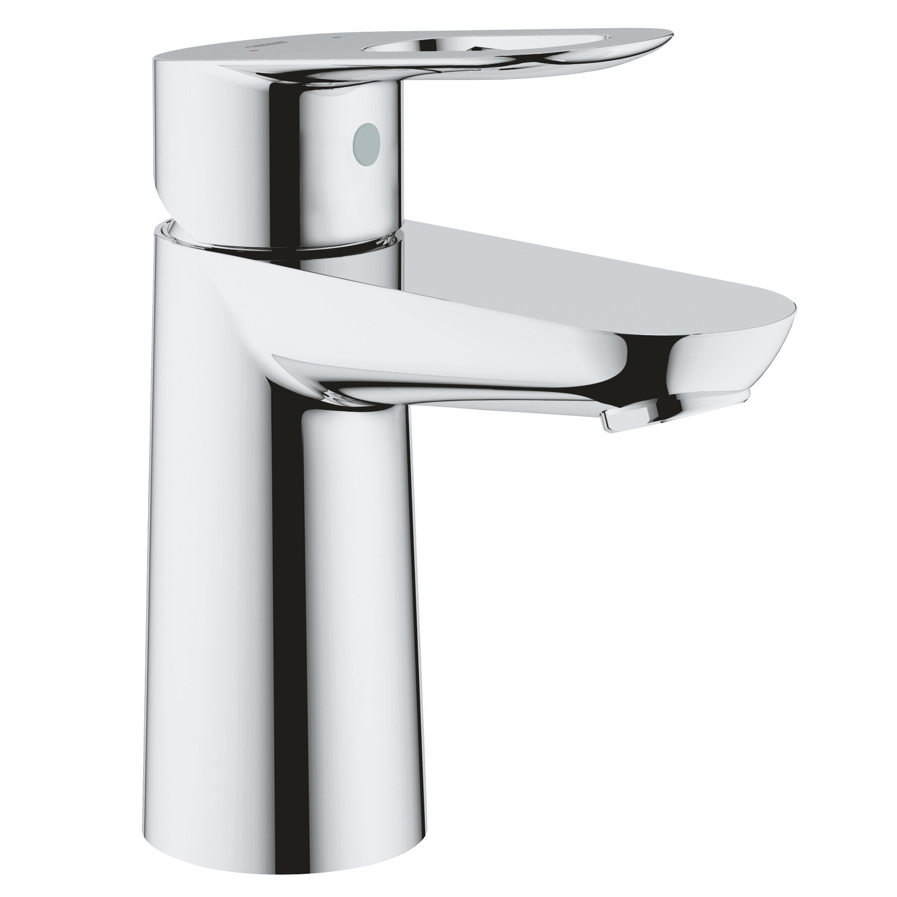 Baterie lavoar Grohe Bauloop 23337000, 3/8'', marimea S, fara evacuare, crom