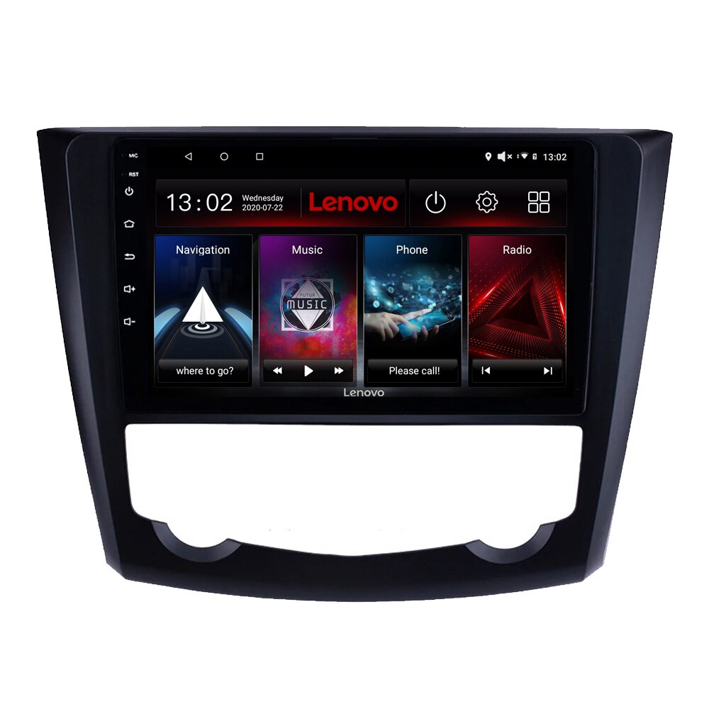 Navigatie dedicata Renault Kadjar Edotec, cu Android, Radio, Bluetooth, Internet, procesor Octa Core, 4G, memorie 4GB si 64GB