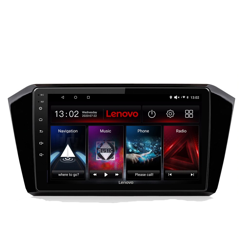 Navigatie dedicata Volkswagen Passat 2015- Edotec, cu Android, Radio, Bluetooth, Internet, procesor Octa Core, 4G, memorie 4GB si 64GB
