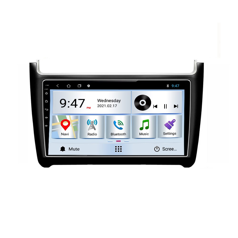 Navigatie dedicata VW Polo 2014- Edotec, cu Android, Radio, Bluetooth, Internet, procesor Quad Core, memorie 1GB si 16GB
