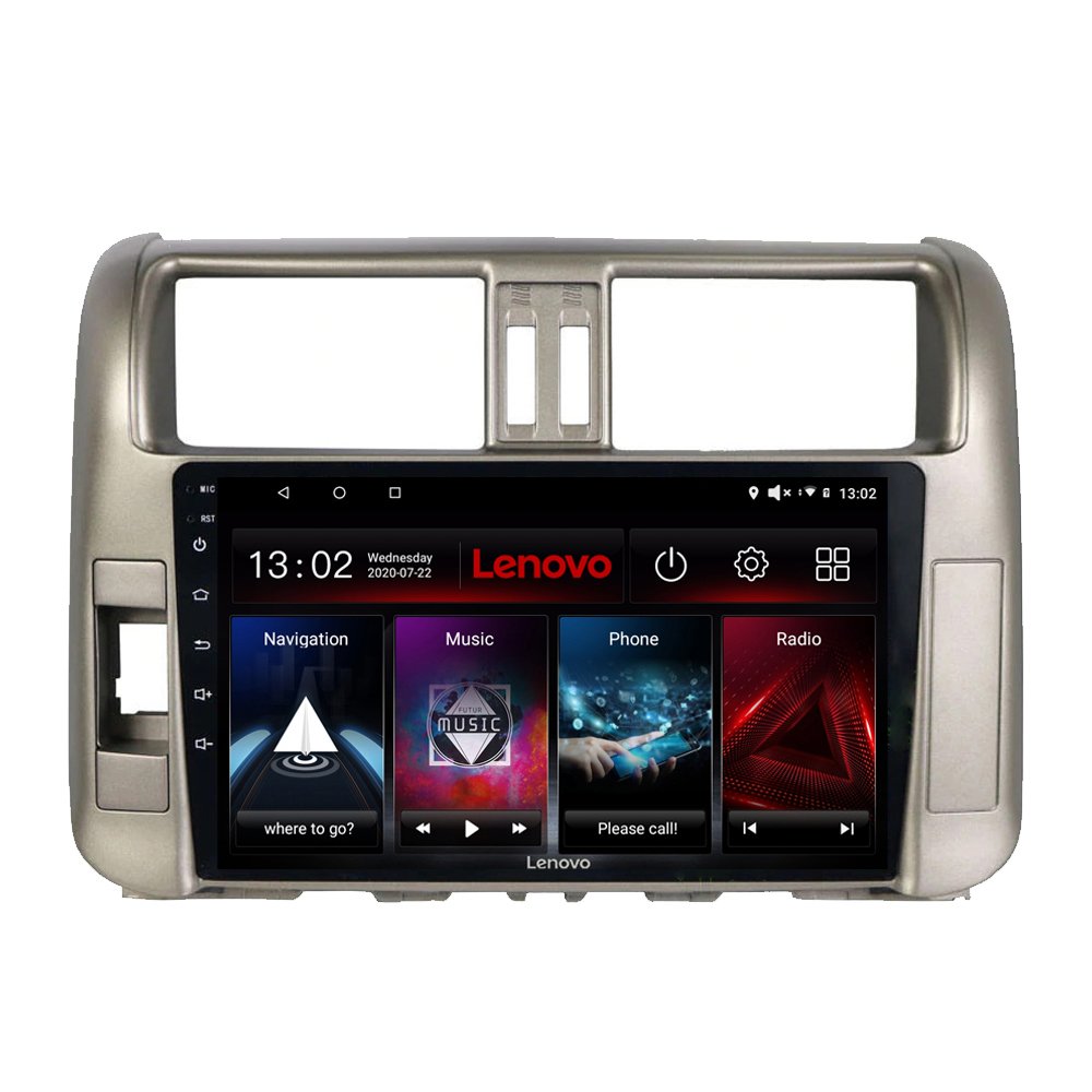Navigatie dedicata Toyota Prado 2010-2013 D-347 cu Android Radio Bluetooth Internet DSP Octa Core 2+32GB 4G