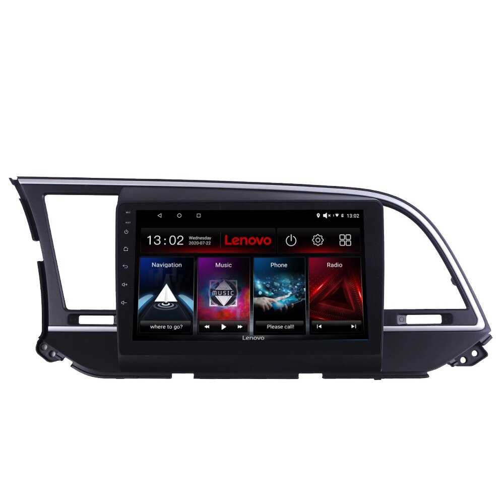 Navigatie dedicata Hyundai Elantra 2015-2020 Edotec, cu Android, Radio, Bluetooth, Internet, procesor Octa Core, 4G, memorie 4GB si 64GB