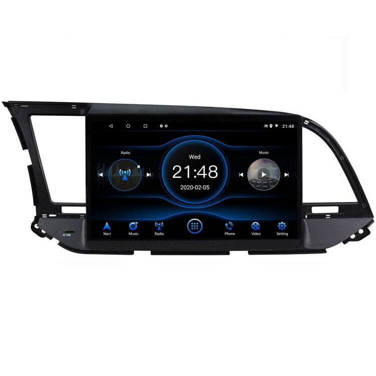 Navigatie dedicata Hyundai Elantra 2016- Edotec, cu Android, Radio, Bluetooth, Internet, procesor Octa Core, memorie 2GB si 16GB