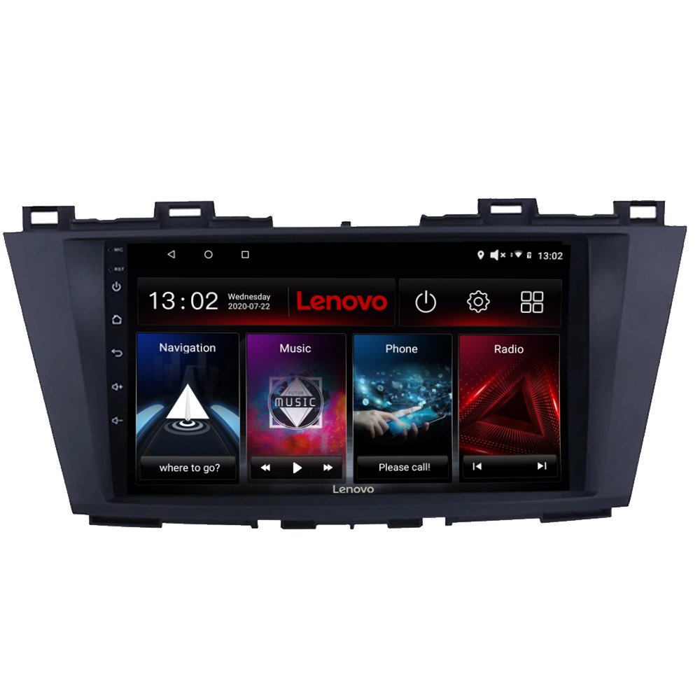 Navigatie dedicata Mazda 5 2010-2017 Edotec, cu Android, Radio, Bluetooth, Internet, procesor Octa Core, 4G, memorie 4GB si 64GB
