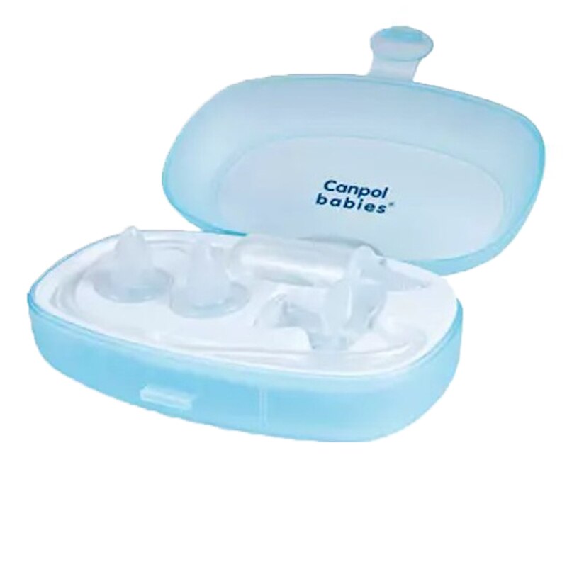 Aspirator nazal Canpol Babies 807570, Turcoaz