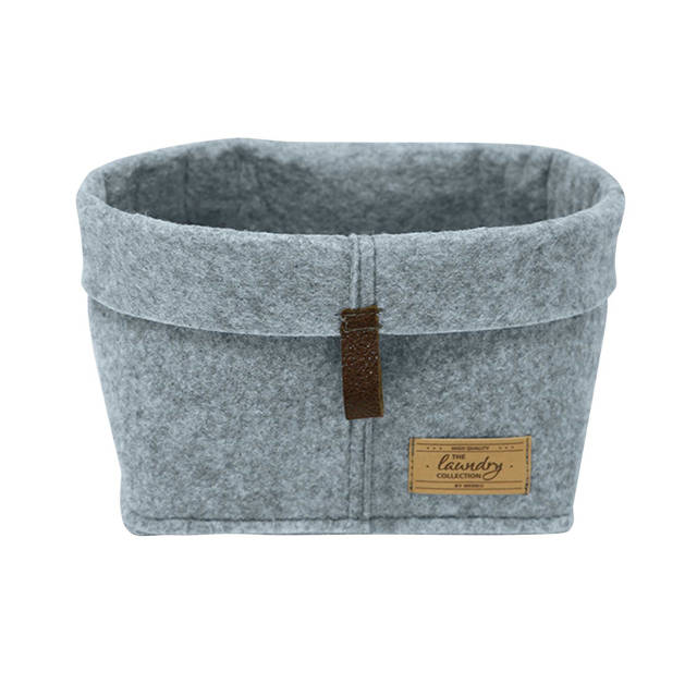 Organizator produse cosmetice FELI, Gri, 18x13x12 cm, Wenko