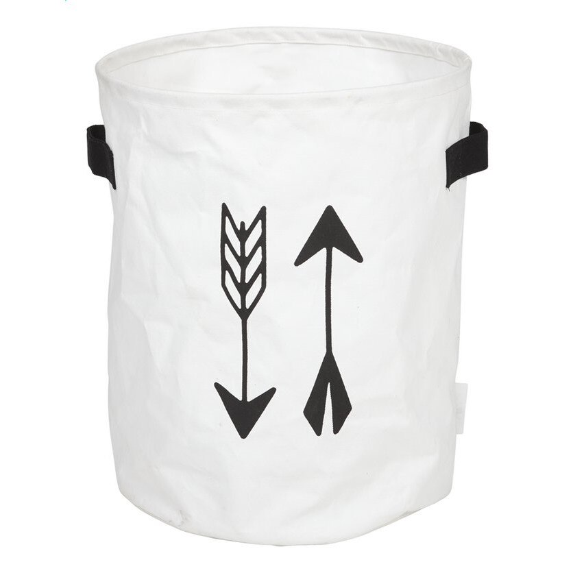 Cos depozitare Jollein XL canvas Indians, textil, 48xØ38cm