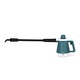 Aparat de curatat cu abur H.Koenig, NV680, toate suprafetele, rezervor 400 ml, incalzire rapida, cablu 3 m, accesorii incluse, compact, model 2022, albastru
