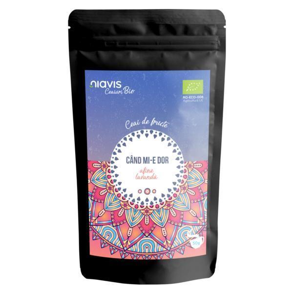 Ceai Cand Mi-e Dor Bio 50 grame Niavis