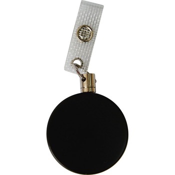 Clip metal fir retractabil pentru ecusoane Clip metal fir retractabil pentru ecusoane