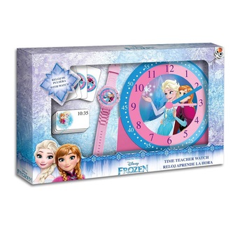 Set ceas copii Disney Frozen, desktop si incheietura mainii