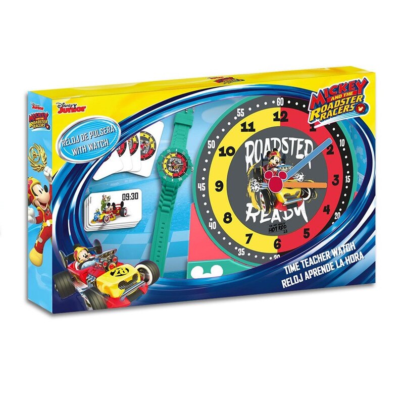 Set ceas copii Disney Mickey Mouse, desktop si incheietura mainii