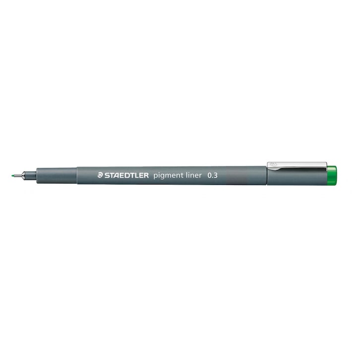 Тънкописец Staedtler Pigment Liner 308, 0.3, зелен