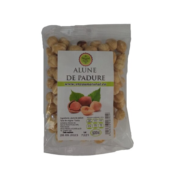 Alune de padure coapte 100g, Natural Seeds Product - eMAG.ro