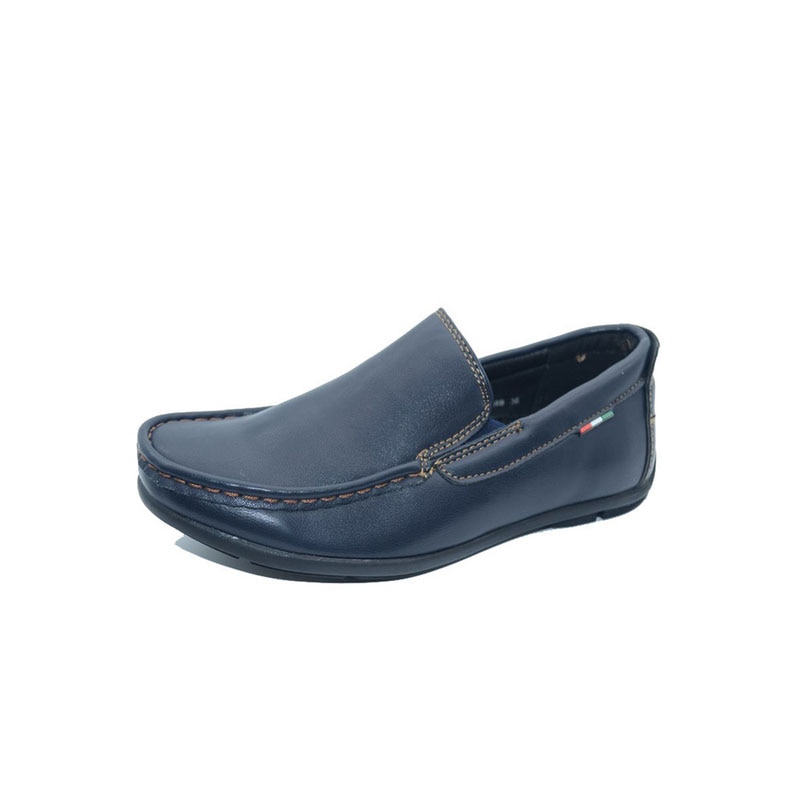 Mocasini pentru baieti Kellaifeng KLF1646B-2B, Bleumarin 34
