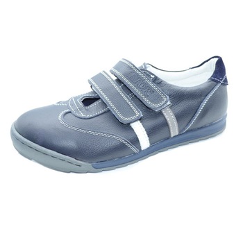 Pantofi ortopedici din piele pentru baieti EFOR EFB58, Bleumarin 31 EU Pantofi ortopedici din piele pentru baieti EFOR EFB58, Bleumarin 31 EU