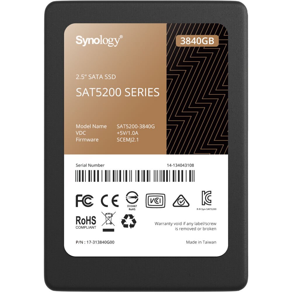 Solid State Drive (SSD) Synology SAT5200-3840G, 2.5