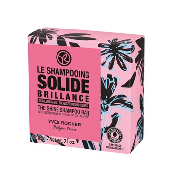 Sampon solid pentru stralucire, Yves Rocher, 60 g Sampon solid pentru stralucire, Yves Rocher, 60 g