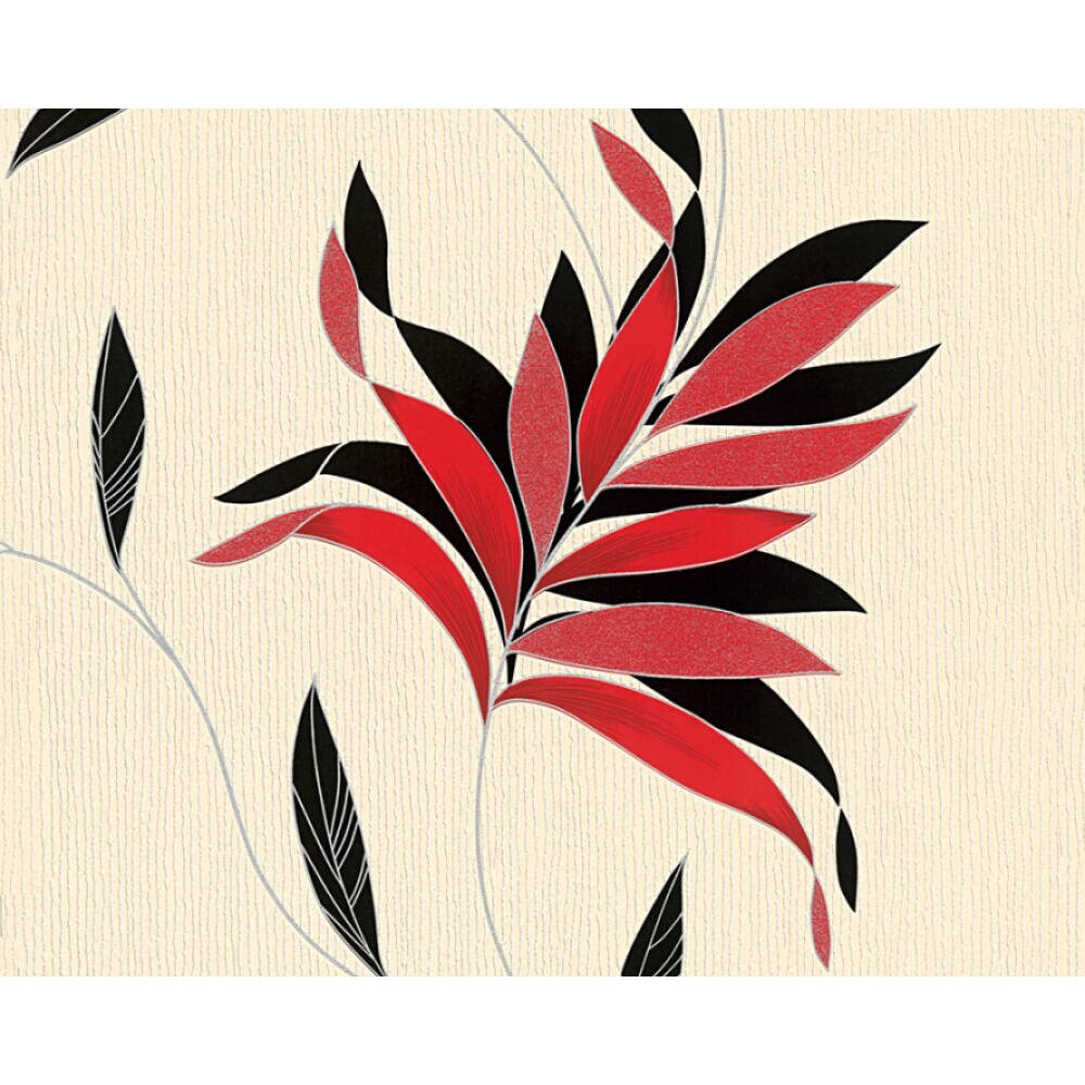 Tapet, AS Creation 325224, Bej/Rosu/Negru, 10.05 x 0.53 m