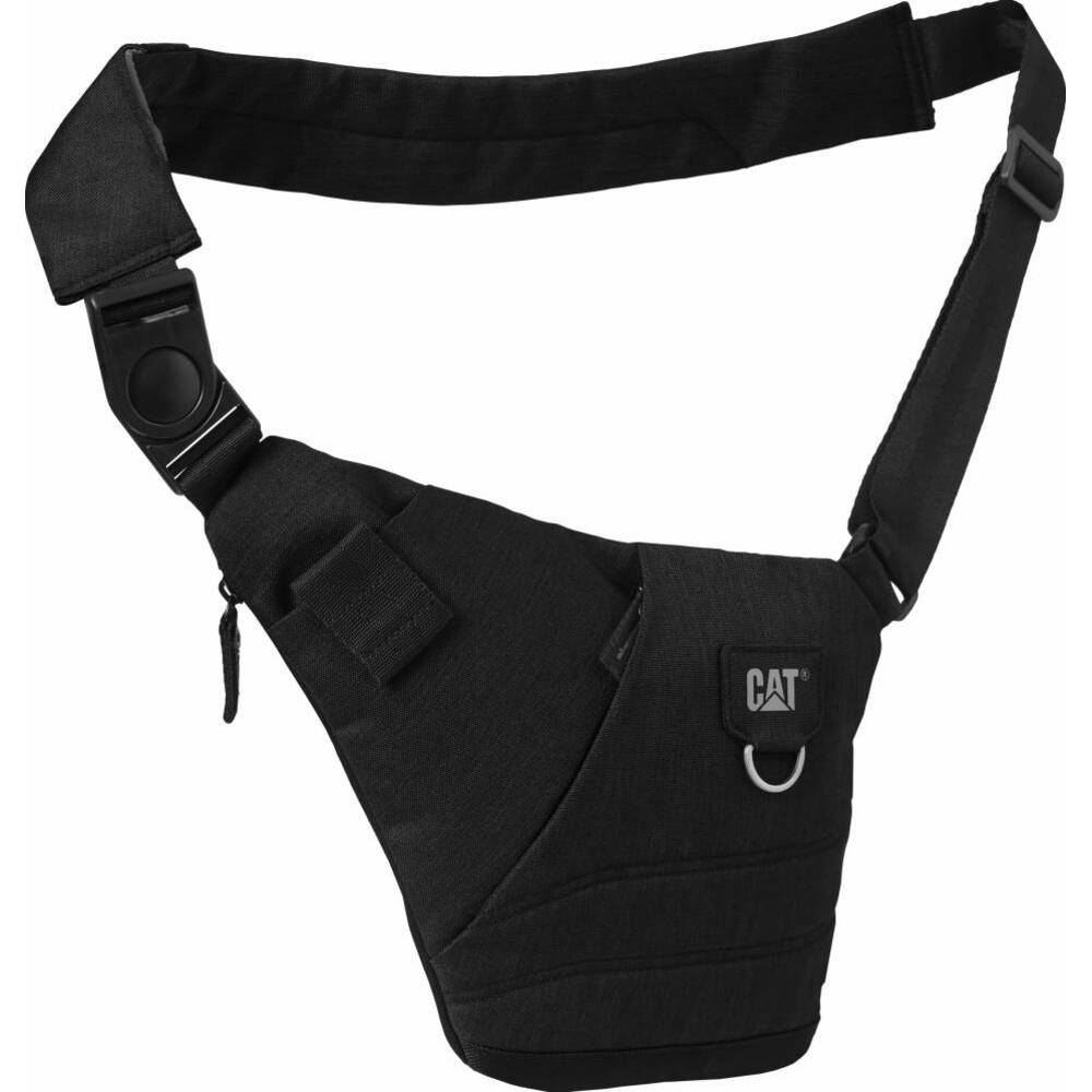 Borseta Caterpillar Millennial Classic Jones material 600D polyester, negru