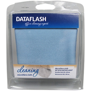 Laveta microfiber pentru ecrane Data Flash TV/monitoare/echipamente office,40 x 40 cm, DataFlash