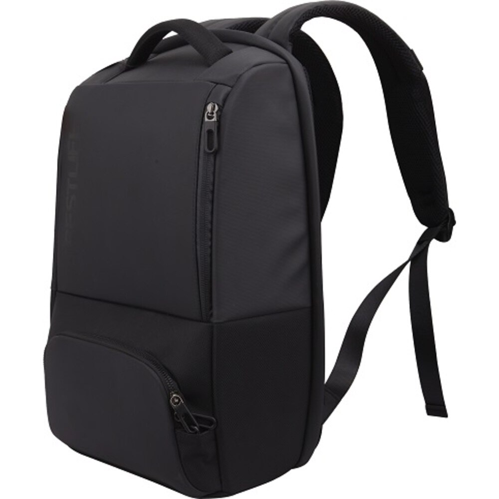 Rucsac Bestlife Neoton laptop 16 inch, charge pentru USB si TypeC conectori, negru, 29 x 17 x 46 cm