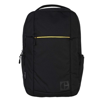 Rucsac Caterpillar Code Quest Adventure material 420D hexagonal, negru, 30 x 18 x 40 cm Rucsac Caterpillar Code Quest Adventure material 420D hexagonal, negru, 30 x 18 x 40 cm