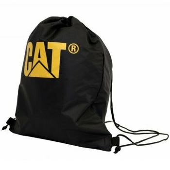 Sac sport Caterpillar cu buzunar in fata, polyester, negru Sac sport Caterpillar cu buzunar in fata, polyester, negru