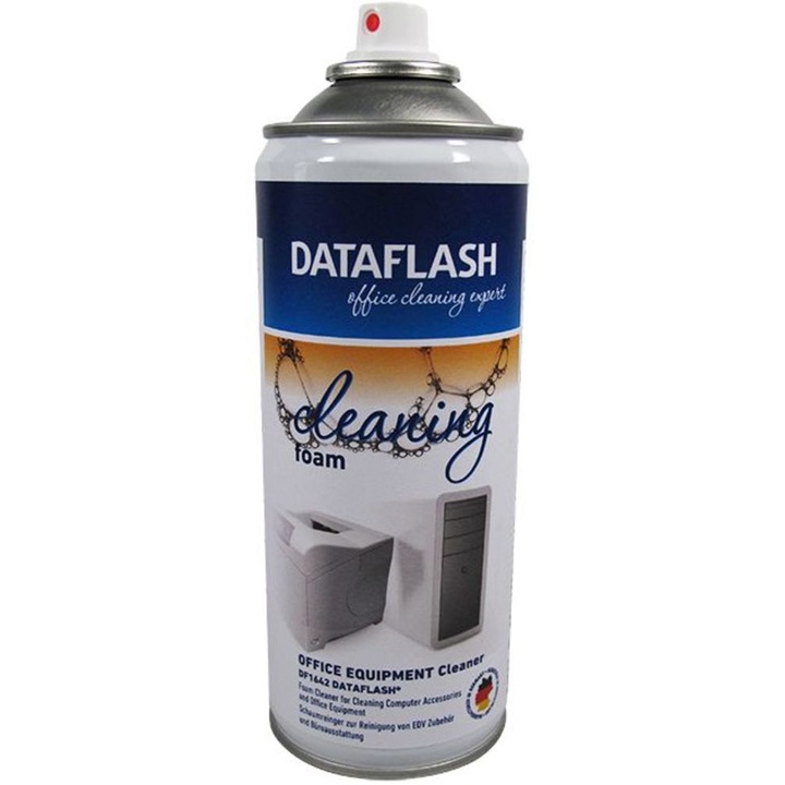 Spuma curatare suprafete din plastic, metal, sticla Data Flash 400ml, DataFlash