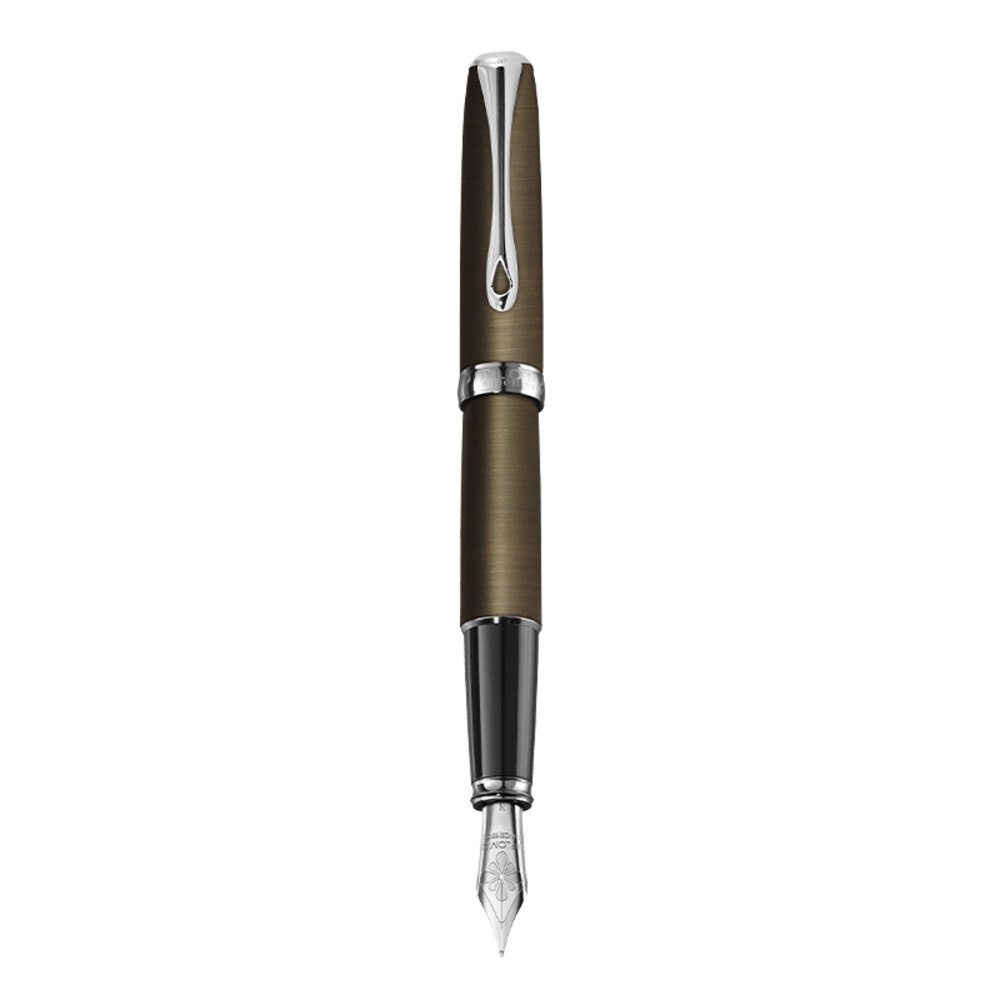 Stilou Diplomat Excellence A2 Oxyd Brass, penita M din otel inoxidabil