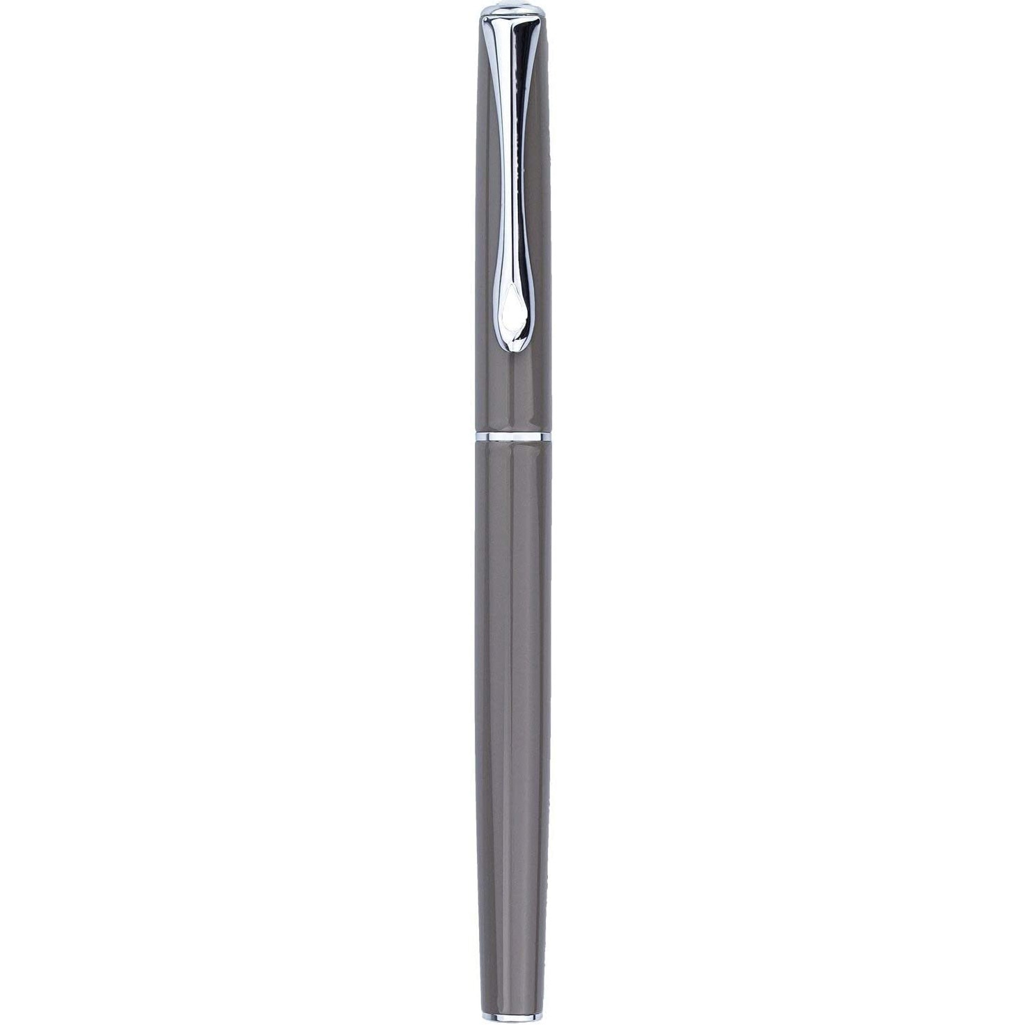 Stilou Diplomat Traveller Taupe Grey, penita M din otel inoxidabil