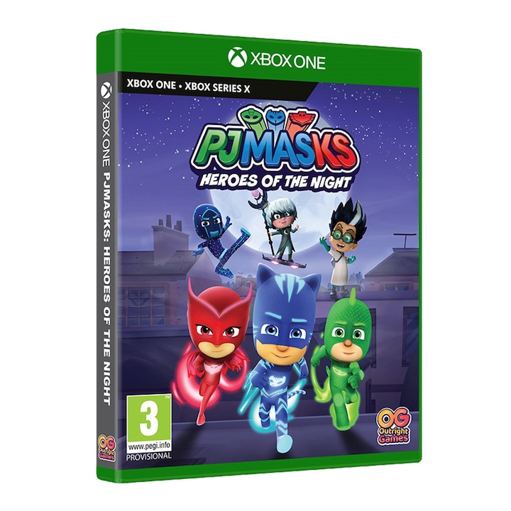 Pj Masks: Heroes Of The Night Xbox One és Xbox Series X Játékszoftver