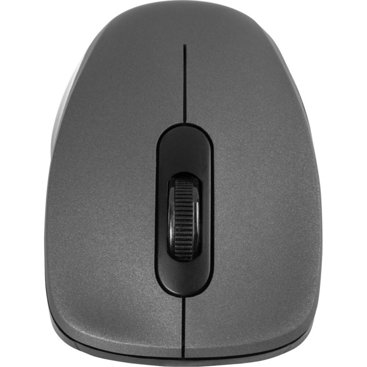 Мишка Modecom MC-WM10S, безжична, за лява и дясна ръка, RF, 1600 DPI, черен