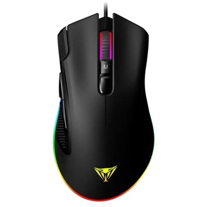 Mouse, PATRIOT, VIPER V551, RGB, Negru