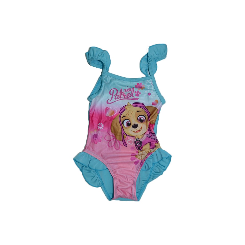 Costum de baie intreg Fete Patrol Sun City AQE0143, Albastru 2-3 ani
