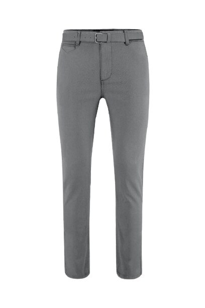 Pantaloni Bumbac/Elastan, Volcano, R-PARKS, Gri inchis