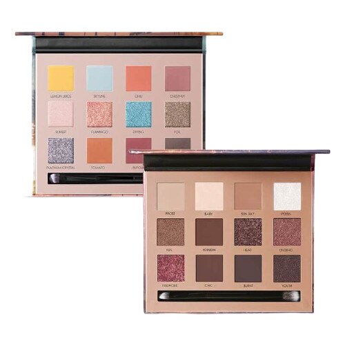 Set machiaj, Focallure, 2 truse fard de pleoape, Lunga durata