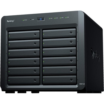 Network Attached Storage Synology DS3617xsll, 12-bay, 4 x Gigabit LAN, 2 x USB 3.2 gen1, 2 x Expansion port, CPU Intel Xeon Quad Core D-1527, 16GB DDR4 ECC Network Attached Storage Synology DS3617xsll, 12-bay, 4 x Gigabit LAN, 2 x USB 3.2 gen1, 2 x Expansion port, CPU Intel Xeon Quad Core D-1527, 16GB DDR4 ECC