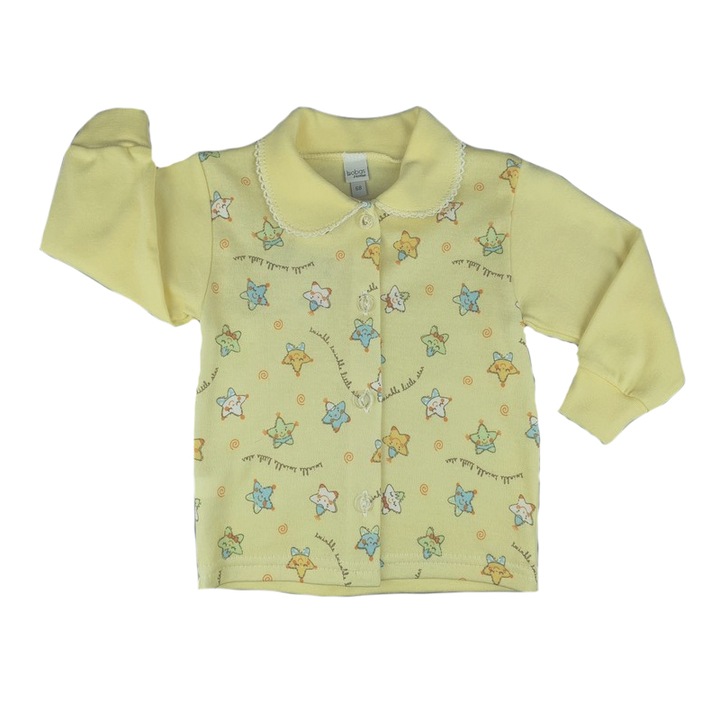 Bluza cu maneca lunga pentru fete Koala Baw 813K-80-cm, Galben 30022