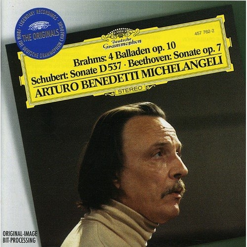 Franz SchubertJohannes BrahmsLudwig Van Beethoven Arturo Benedetti Michelangeli - The Originals - Balladen Op. 10 - CD