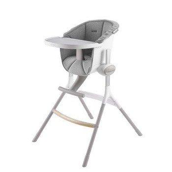 Perna de scaun pentru bebelusi Béaba - Up&Down High Chair Cushion - Grey Perna de scaun pentru bebelusi Béaba - Up&Down High Chair Cushion - Grey