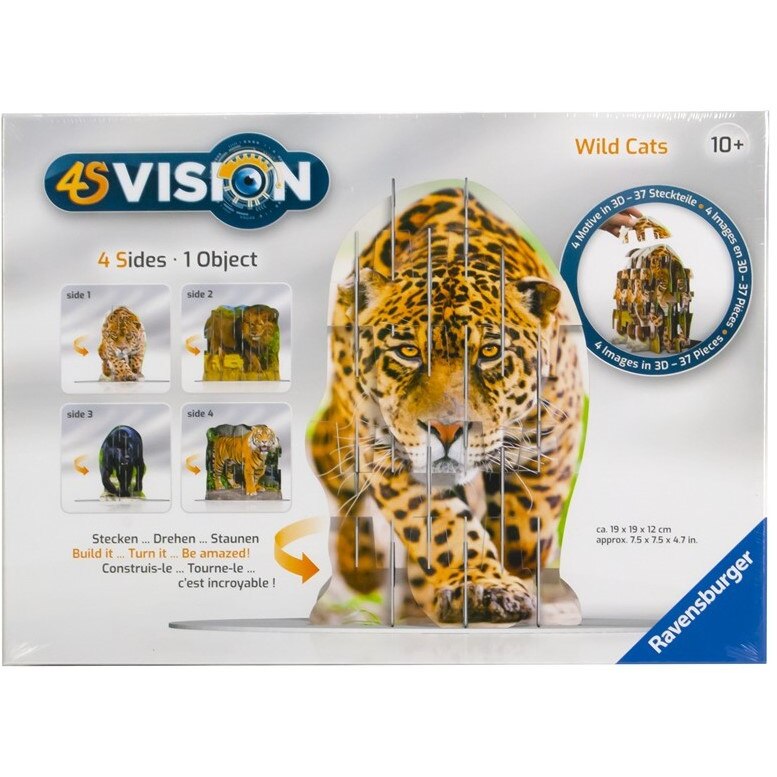 Puzzle 3D 4S Ravensburger Animale Salbatice