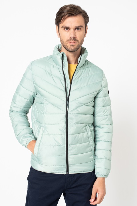 Tom Tailor, Geaca usoara cu aspect matlasat, Verde menta, L