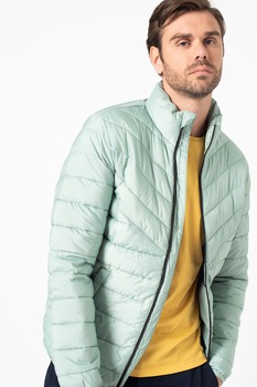 Tom Tailor, Geaca usoara cu aspect matlasat, Verde menta Tom Tailor, Geaca usoara cu aspect matlasat, Verde menta