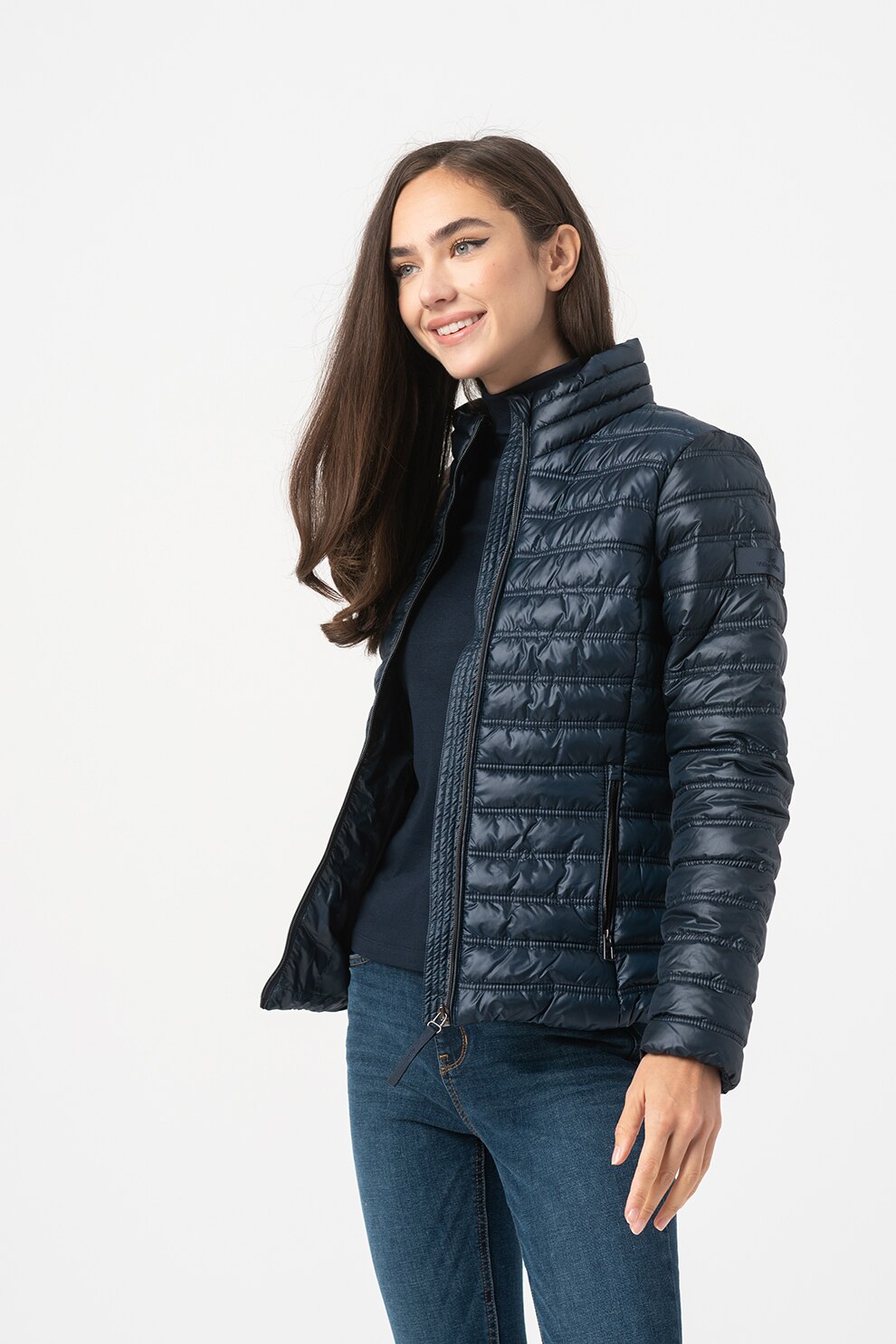 Tom Tailor, Geaca usoara cu aspect matlasat, Bleumarin