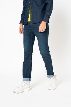 Tom Tailor, Blugi slim fit Josh, Bleumarin Tom Tailor, Blugi slim fit Josh, Bleumarin