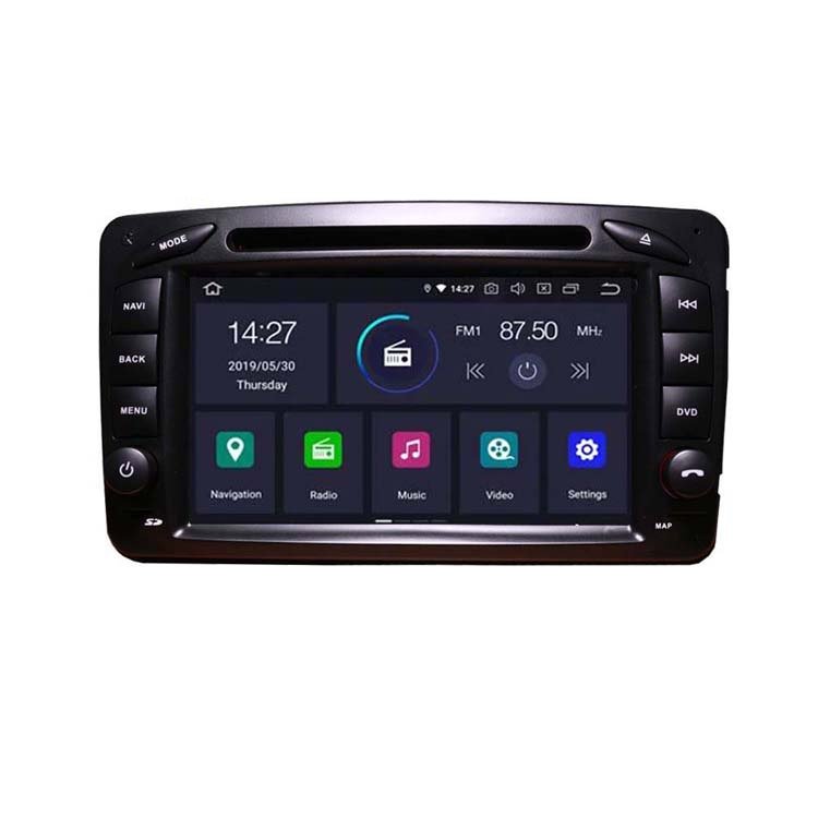 Navigatie dedicata Mercedes Edotec, cu Android, GPS, Bluetooth, Radio, Internet, procesor Quad Core si ecran tactil