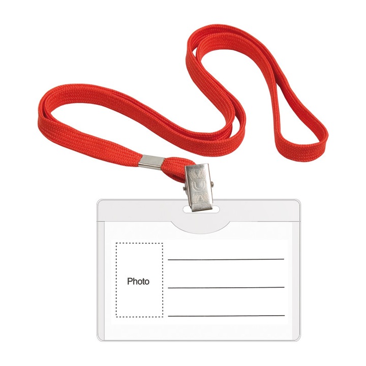 Ecuson orizontal cu snur Forpus 70704